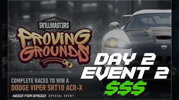 Proving Grounds (Dodge Viper SRT10 ACR-X) - Day 2 Best Race to Farm