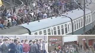 Man United’s Red Army try to storm The Kop at Anfield screenshot 4