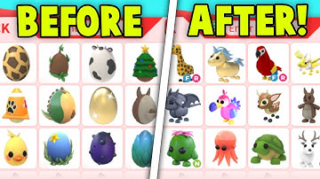 Hatching EVERY EGG In Adopt Me! (Roblox)