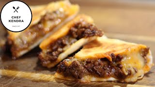 How To Make Beef and Cheese Quesadillas