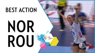 Herrem shows everything we love about handball | Norway vs Romania | EHF EURO 2016