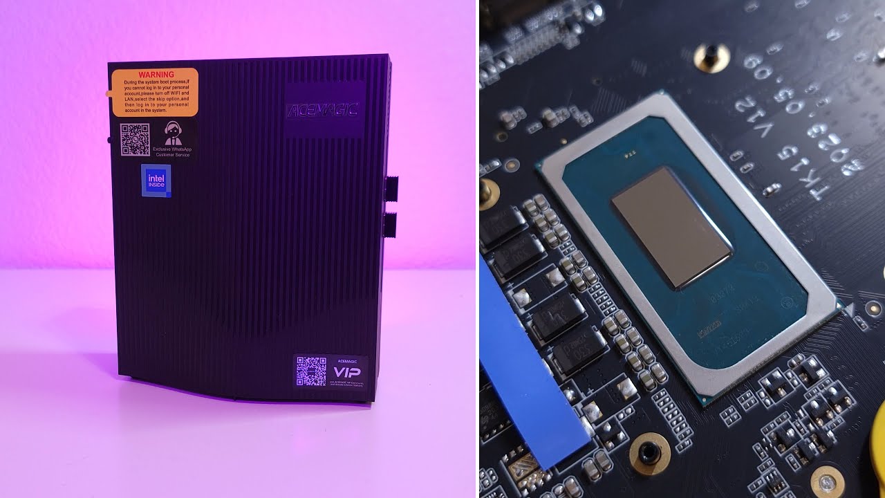 AceMagic AD15 Mini PC + Intel i7-11800H - Review & Benchmark 