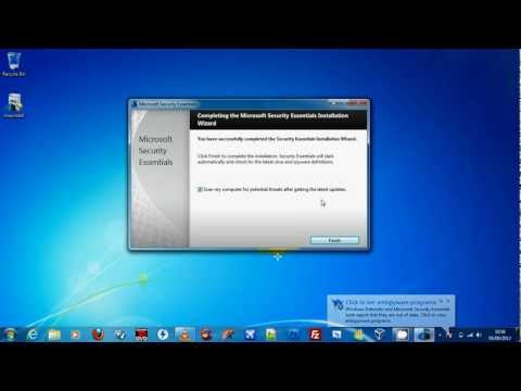How to install Microsoft Security Essentials