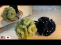 かぎ針編みヘアゴム簡単可愛いモヘアでふわふわフリル(ビーズ付) Crochet Hair Accessory Beaded Mohair Cute Ruffled Tutorial スザンナのホビー
