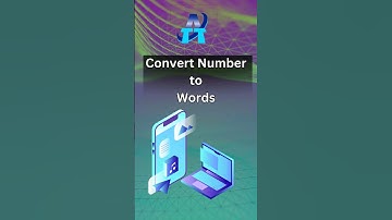 Convert Numbers to Words 👌 😮 🫢 #windows #computer #tech #viral #youtubeshorts