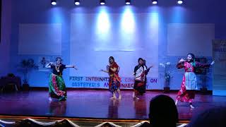 Video thumbnail of "Paschim kohi purva ghar, nepali bhayera banchna pau, kutumba music group dance"