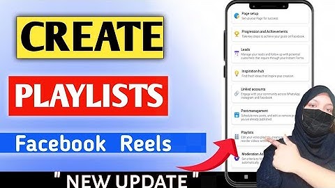 How to Make Playlists for Reels Video on Facebook