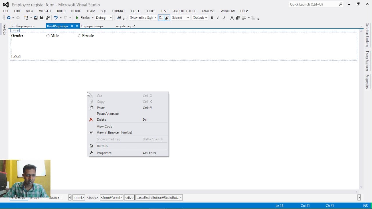 Tools in ASP.NET Class 1.5 - YouTube