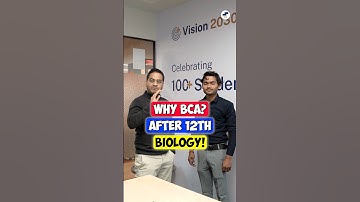 ✅After 12th Biology BCA Course?🤔EASY or TOUGH😱12th Student Interview! #shorts #bca  #bcastudents #yt