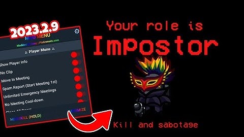 Among US | Mega MOD MENU 2023.2.9 & MORE Features and NEW MENU!!