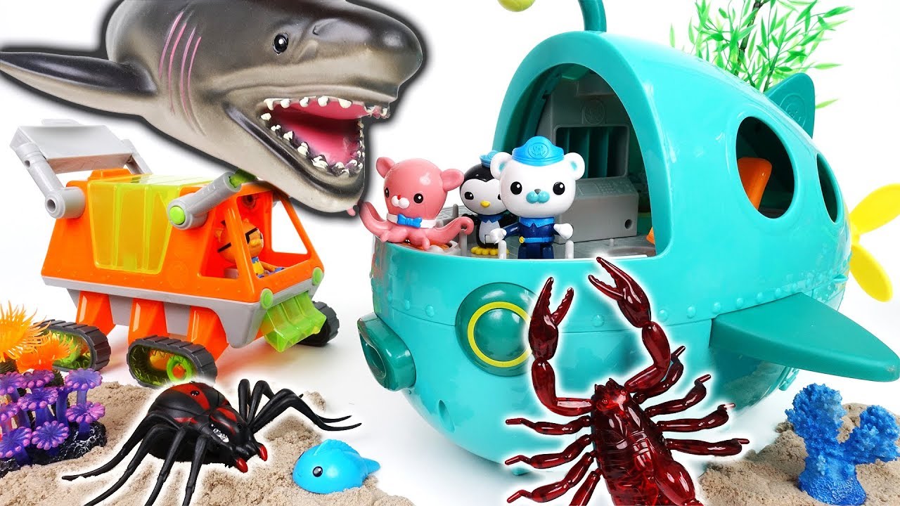 spielzeugregal Octonauts and The Sea Monsters~! Go Octonauts Midnight Zone GUP A