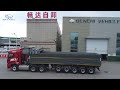 Dump Trailer Electric Tarp Display: Save Time, Stay Safe, Haul Better#semitrailer #dumptrailer