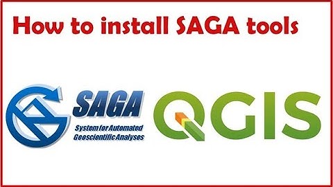 How to install SAGA GIS in QGIS 3.34