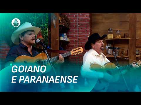 Goiano e Paranaense cantam sertanejo Raiz | Terra da Padroeira