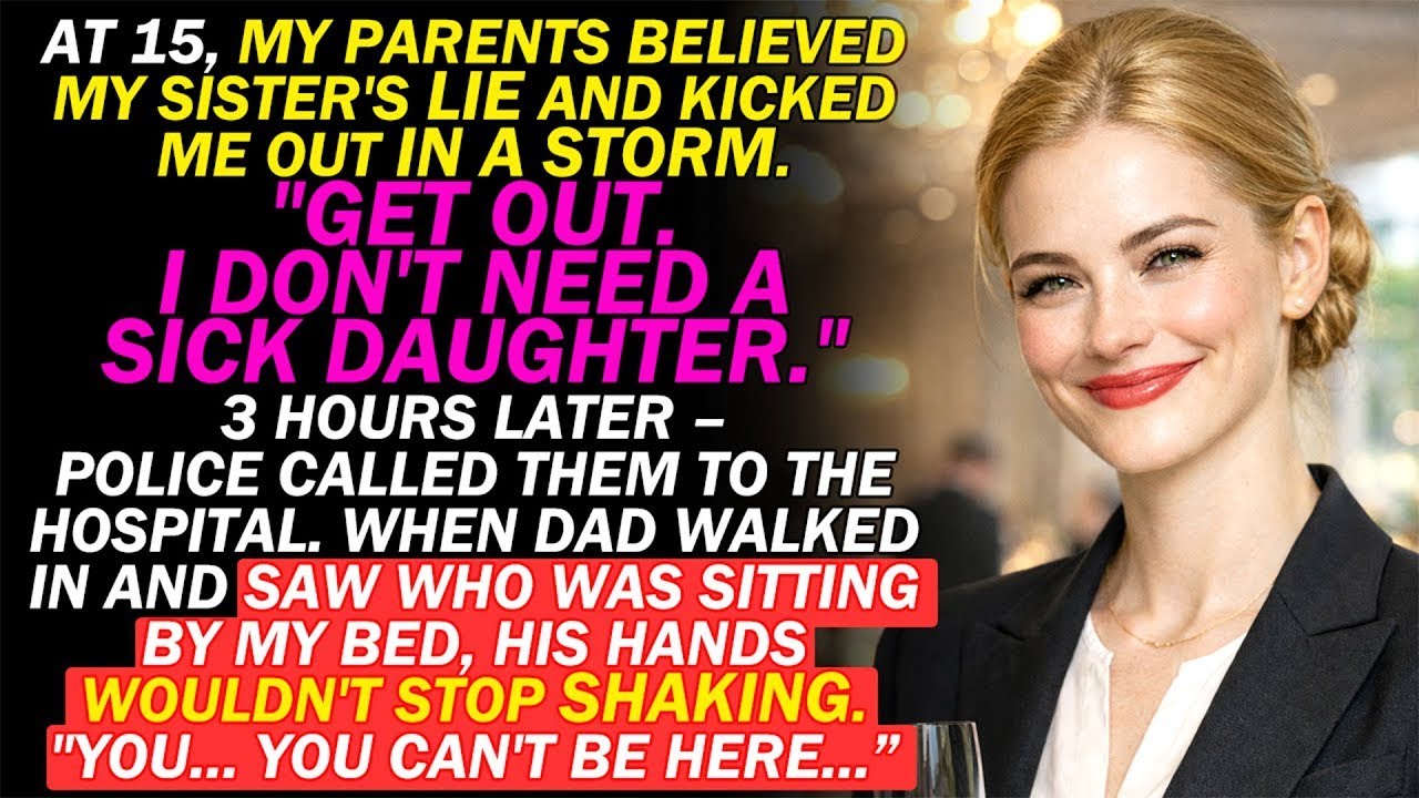 At 15, My Parents Left Me In A Storm Over My Sister's Lie—Dad's Hands Shook When He Saw Who Saved Me