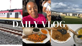 VLOG: WORK LUNCH, SGR SUSWA TRIP, MISSING THE TRAIN, COOKING and more…