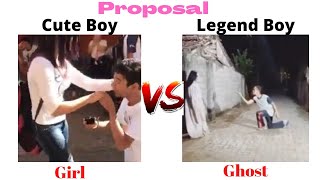 Proposal Cute Boy Vs Legend , Dont Miss This