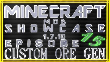 Minecraft Mod Showcase 1.7.10 :: Custom Ore Generation