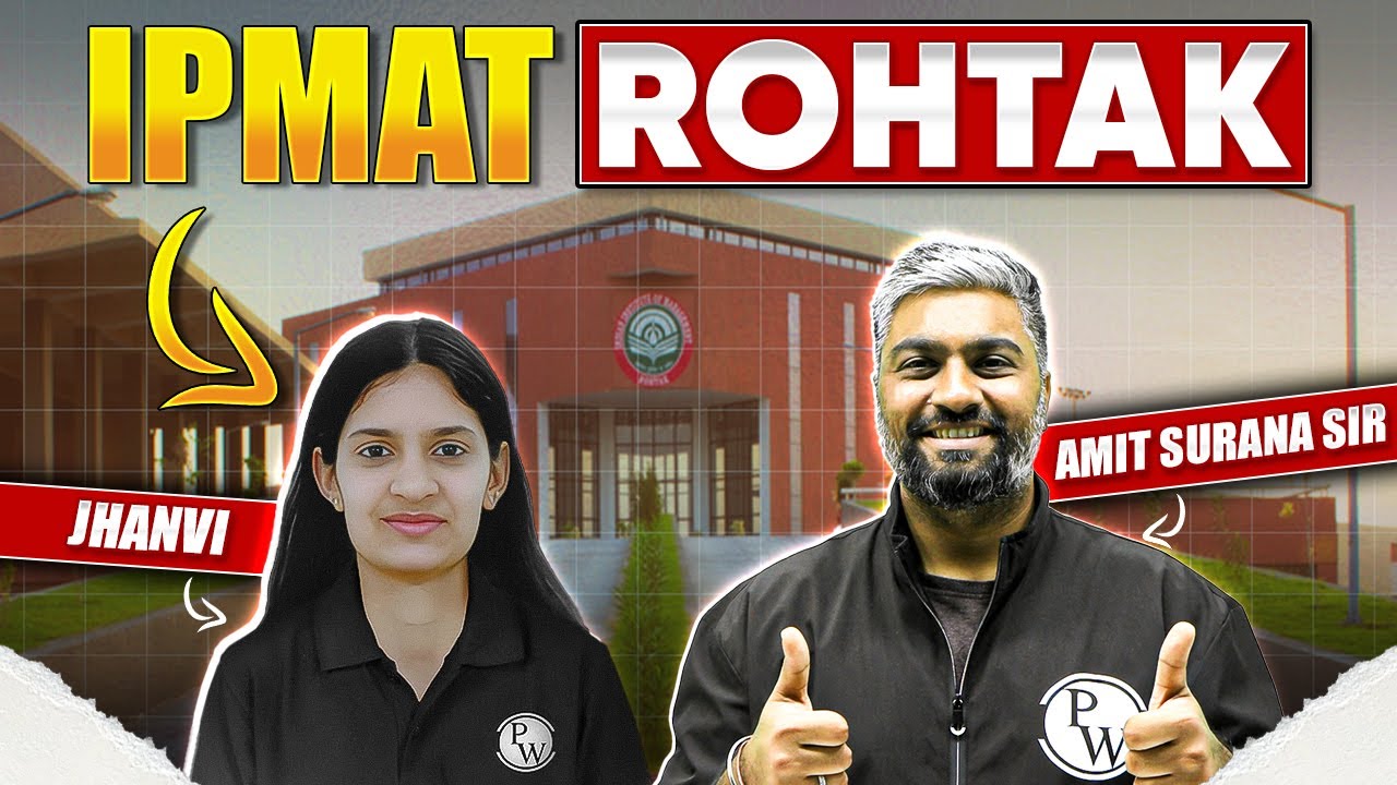 Journey of Jhanvi from IPMAT Crash Course 2024 to IPM Rohtak