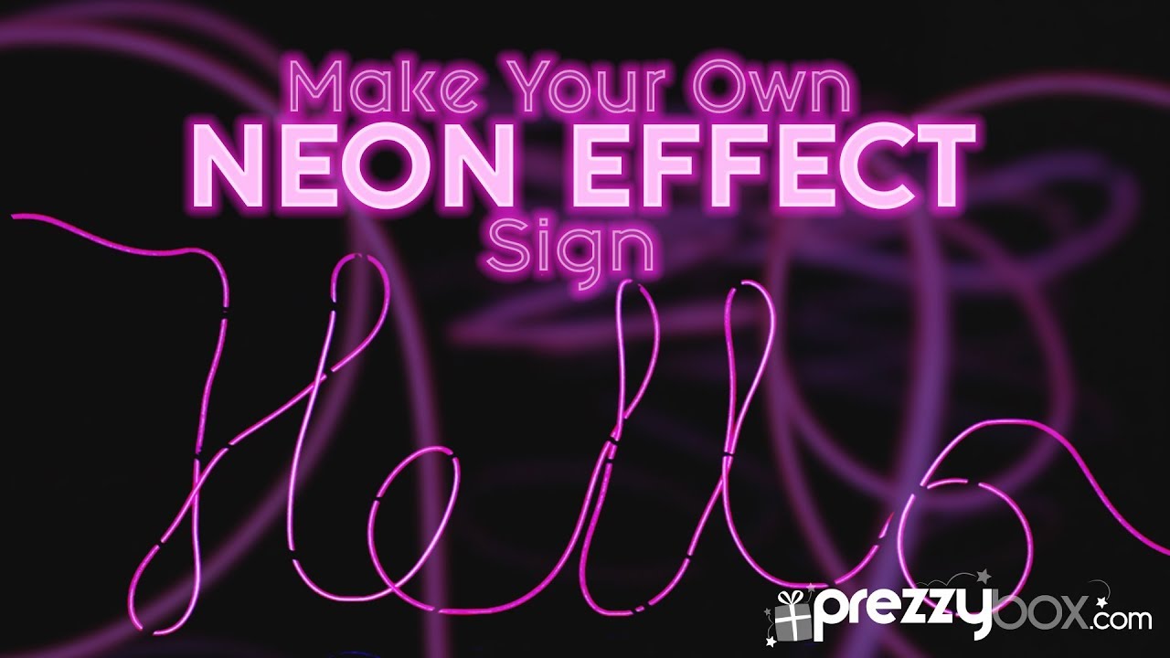 OLIVER Personalised LED Name In Lights Any name available Your Name in Lights