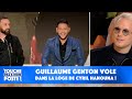 Lindic de la rdac  guillaume genton vole dans la loge de cyril hanouna 