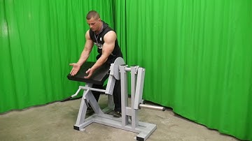 Biceps Curl Machine Plate Loaded (F3)