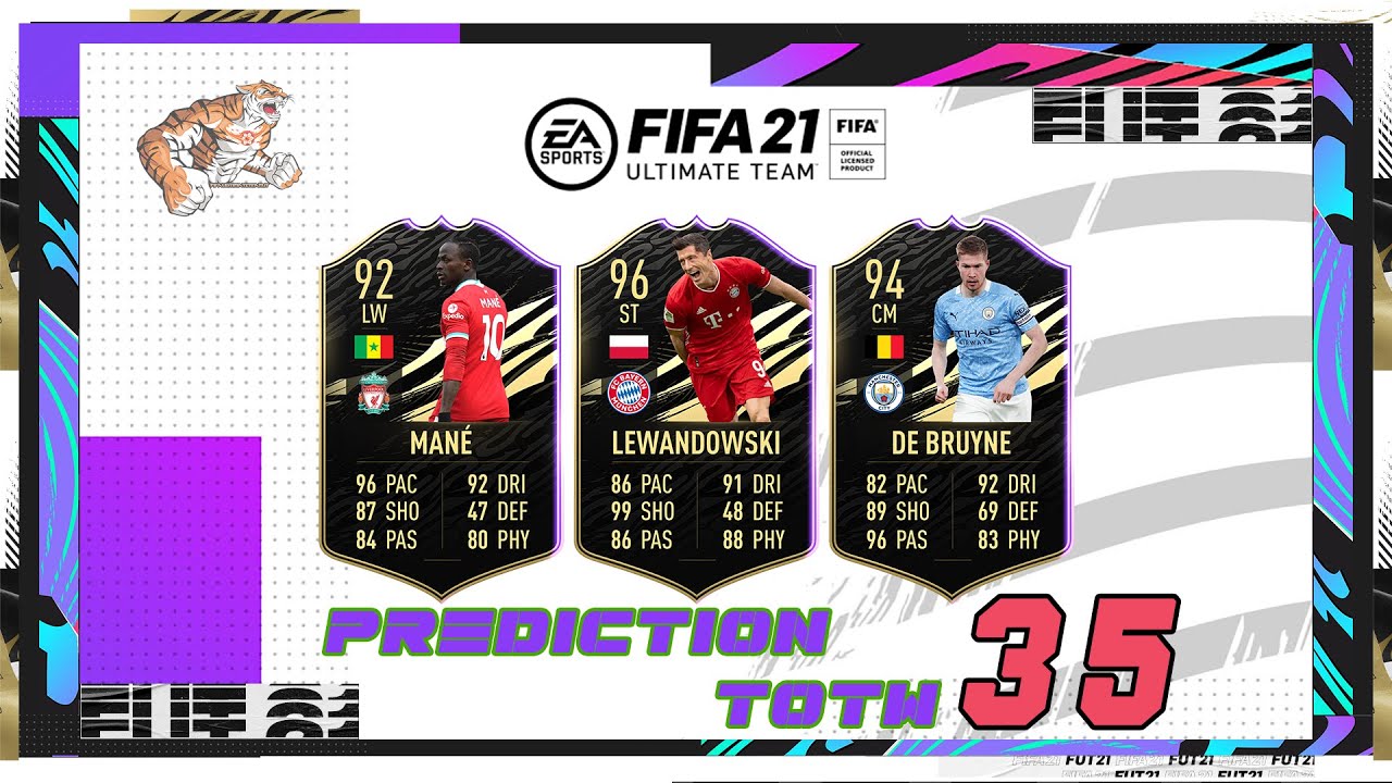 FIFA 21: Predictions Team of the Week 35