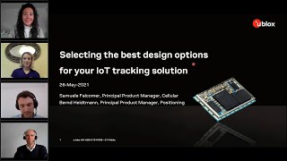 Webinar: Selecting the Best Design Options for Your IoT Tracking Solution