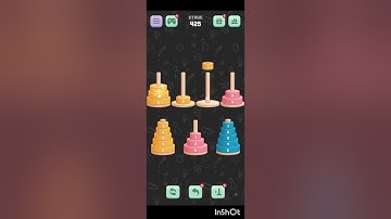 Tower of Hanoi sort level 422 to level 430