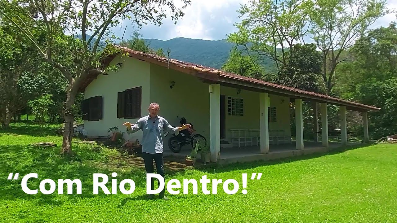 CHÁCARA DOS SONHOS À VENDA: 24.000m² com Rio, Piscina e Área Gourmet! em PINDAMONHANGABA/SP