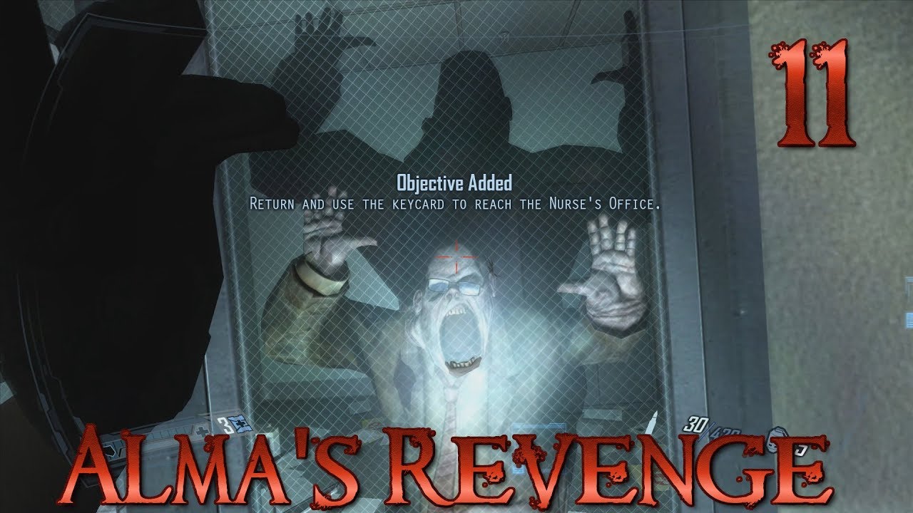 Alma's Revenge(Let's Play F.E.A.R 2 Part 11) Angry Principal Man
