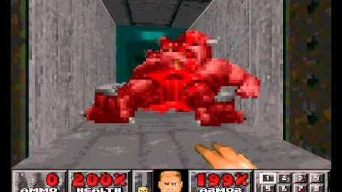 Doom PSX (TC) Map 47 (The Citadel) (100% all secrets)