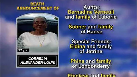 Cornelia Alexander Louis long