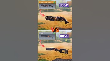 Legendary vs. Base shorty🔥 #codm #codmobile #comparison #legendary #base #shortsfeed  #shorts
