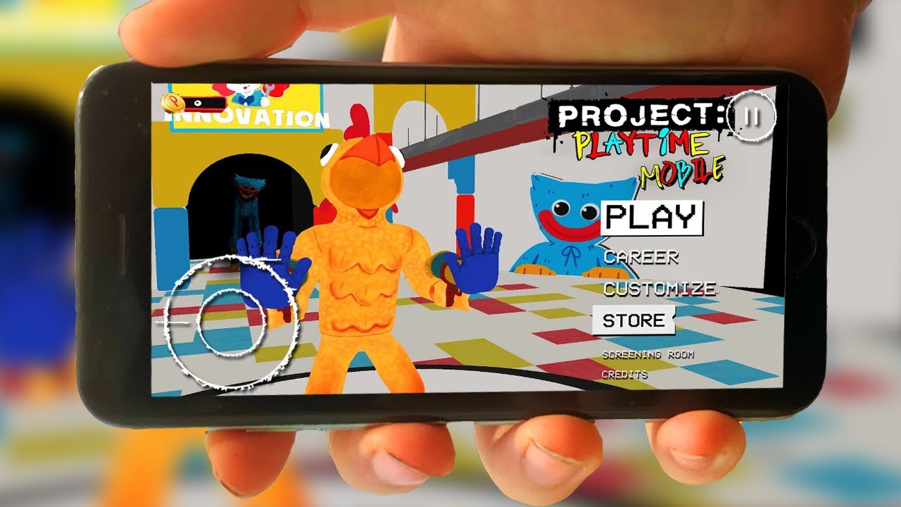 Project Playtime MOBILE - REAL MAIN MENU LEAKED - Project: Playtime For  Android 