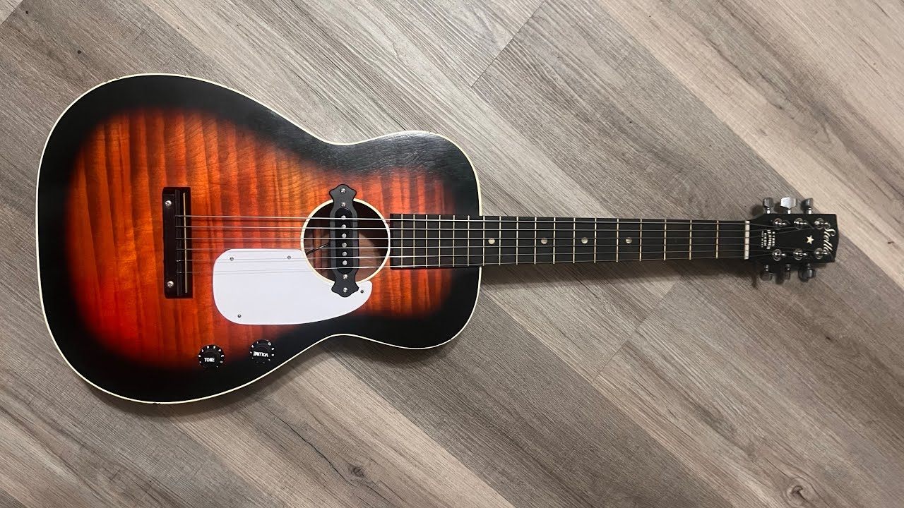 Guitars flipping: 1967 Stella modern upgrades - YouTube