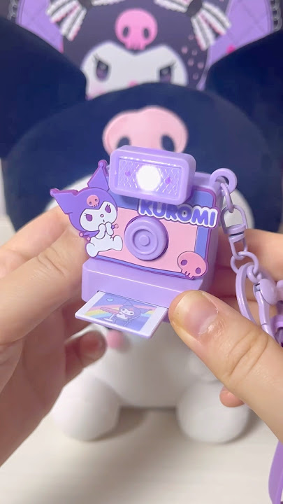 Kuromi Camera 📸 💜🖤 #sanrio #kuromi #kawaii #cute