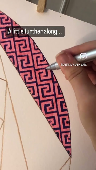 Fibonacci Spiral Drawing in Progress
