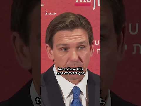 Florida Gov. Ron DeSantis calls Disney lawsuit against him 'political' #Shorts