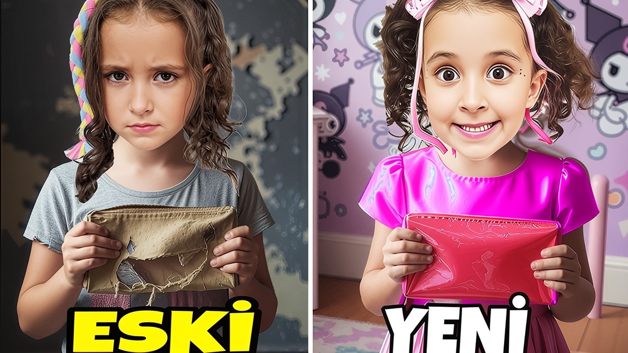 BANU ALYANIN KALEMLİĞİ ÇOK ESKİMİŞ !! BAHARLA YENİ KALEMLİK ALDIK !!