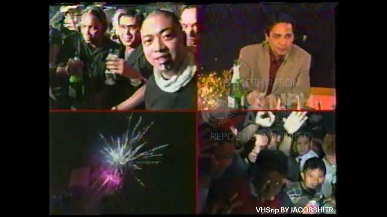 THE FIRST FOUR MINUTES OF 2004 on Philippine Television - VHSrip