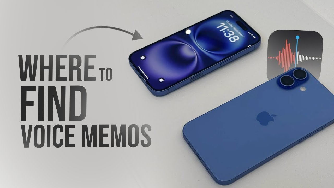 Где найти голосовые заметки на iPhone? (объяснение)
