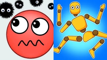 Hide Ball vs Ragdoll Break - Satisfying ASMR Gameplay All Update Levels