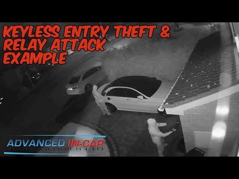 Mercedes Stolen in 60 sec - Keyless Entry Theft & Relay Attack