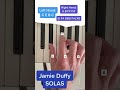 Jamie Duffy - Solas (Easy Piano Tutorial With Letter Notes) #Shorts