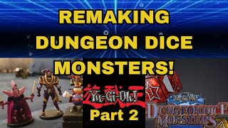 Remaking Yugioh Dungeon Dice Monsters! Part 2: The Dice | Yu-Gi-Oh DIY!