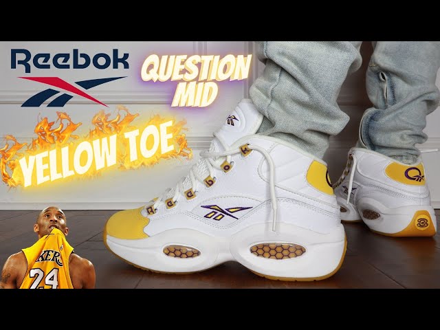 How To Style Reebok Question Mid “Yellow Toe” (Kobe Bryant PE)