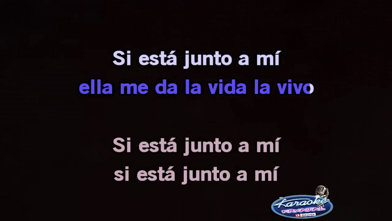 Karaoke Andrea bocelli Vivo Por Ella - YouTube