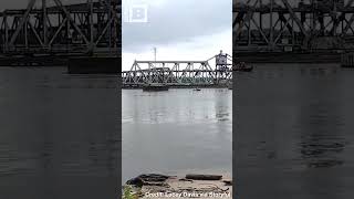 Another One Barge Crashes Into Fort Madison Mississippi River Bridge