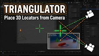 Triangulator Addon For Blender 3D Tutorial (VFX)